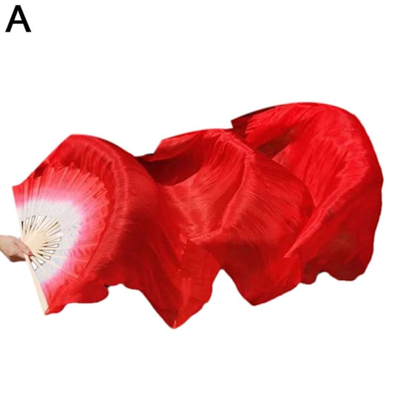 Dans Silke Fans Børns Fan til Dans Udvidet Dobbeltsidet red 120cm