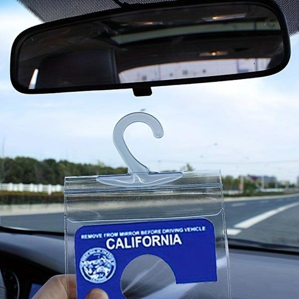 Handikappskylthållare för bil, skydd för parkeringstillstånd, transparent skydd för parkeringsskylt, universella biltillbehör för handikapparkering AA 1pcs