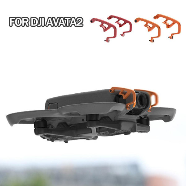 För DJI Avata 2 Linsskydd Gimbal Stötfångare Skyddsram Skydd AU~ red for DJI Avata2