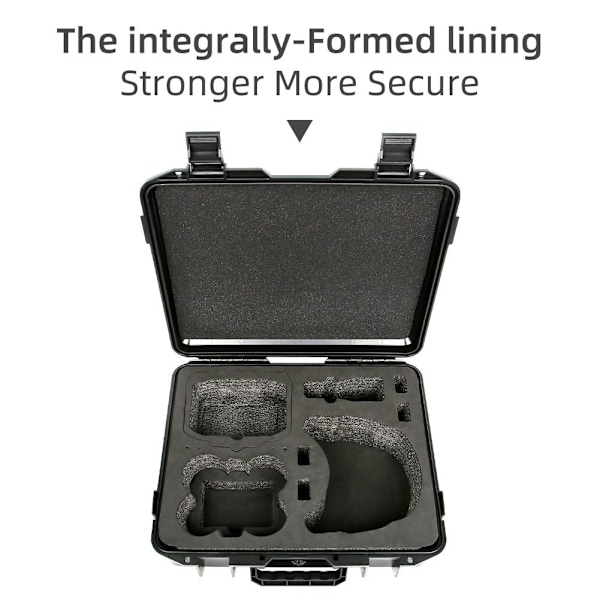 Neo Case, Portabel explosionssäker förvaringslåda Neo Axelväska för DJI Neo Fly More Combo Drone och RC-N3 Fjärrkontroll Flygglasögon
