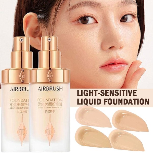30ml CT Daily Flawness Långvarig Flytande Foundation Bas Ansikts Concealer^` 2N 30ml