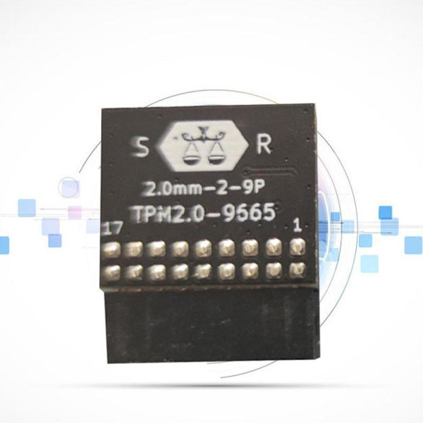 GIGABYTE GC-TPM2.0_S 2.0 TPM-modul (12-stifts 12-1) LPC-plattform 2.0 E7G3 TPM H5J6 FOR MSI LPC 14 PIN One-size