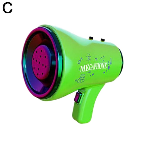 Inspelning Högtalare Utsökt Söt Rolig Musik Mikrofon Atmosfär Green 1 1pcs