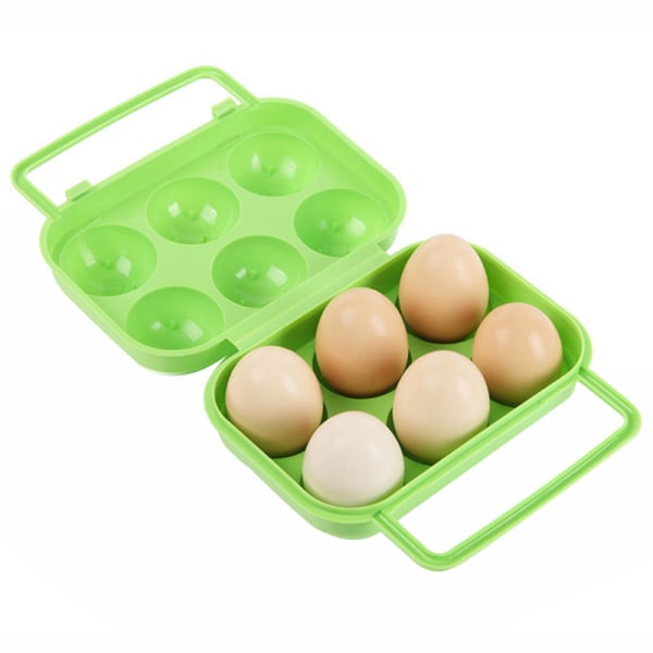 Köp Carry 6/12 ägg Containerhållare Förvaringslåda Fällbart bord P | Fyndiq