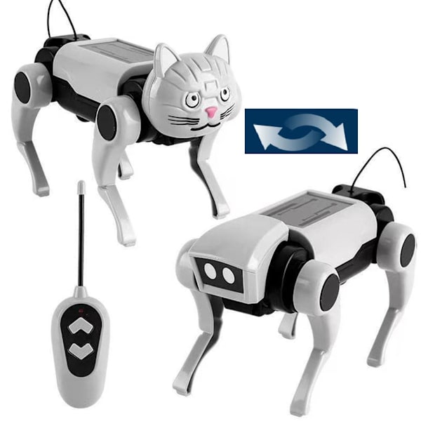 Robot Hundleksak Intelligens Fjärrkontroll Leksak Robot GXR Pussel DI Hund E2N9