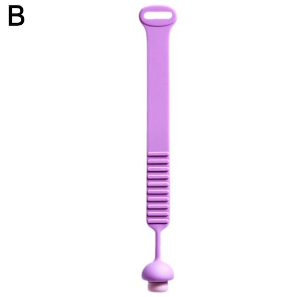 Toalettlocklyftare Sätehandtag Hållare Toalettlocklyftverktyg Flappe Purple 24cm