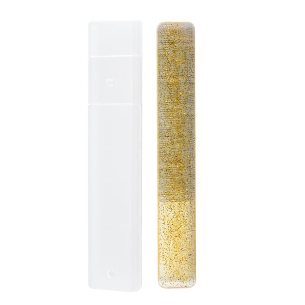 Nano Glas Nagelfil Sandpapper Polerande Buffer Block Nagelfil Manikyrverktyg A 1pcs