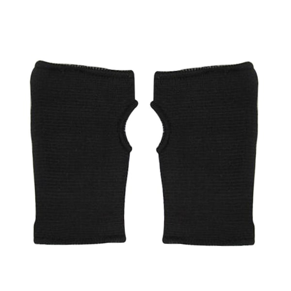 1 par handflatsskydd svart/grå Justerbart handleds-/handflatsstöd black L