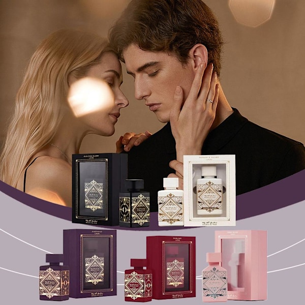 Bade'e Al Oud for Glory av Lattafa 100ml EDP Spray - Fri Expressfrakt purple 1pcs