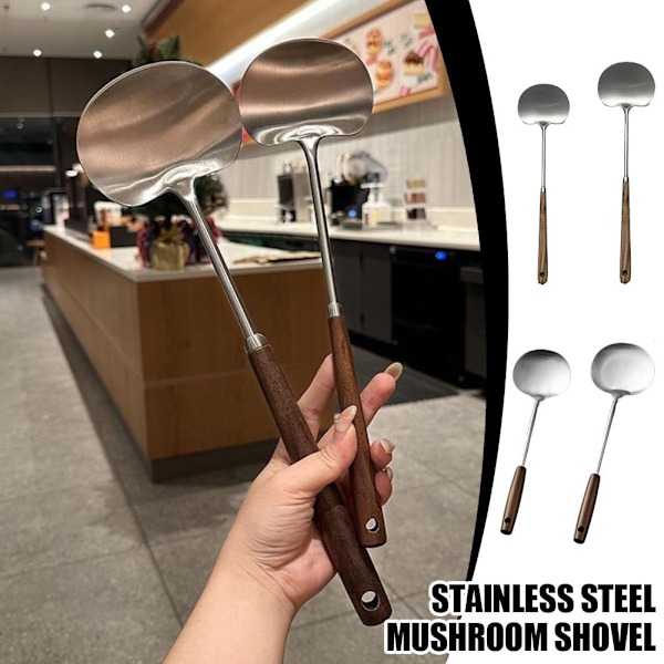 Hushållssvamp Spatel Woksked Special Kock Woksked Skyffel- C 1pcs
