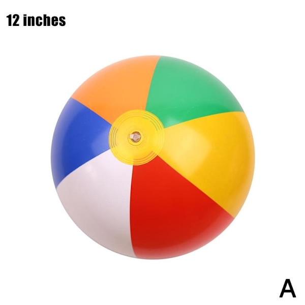 12 TUM stor sommarspel uppblåsbar boll  strandleksak pool Pla Multicolor A one-size