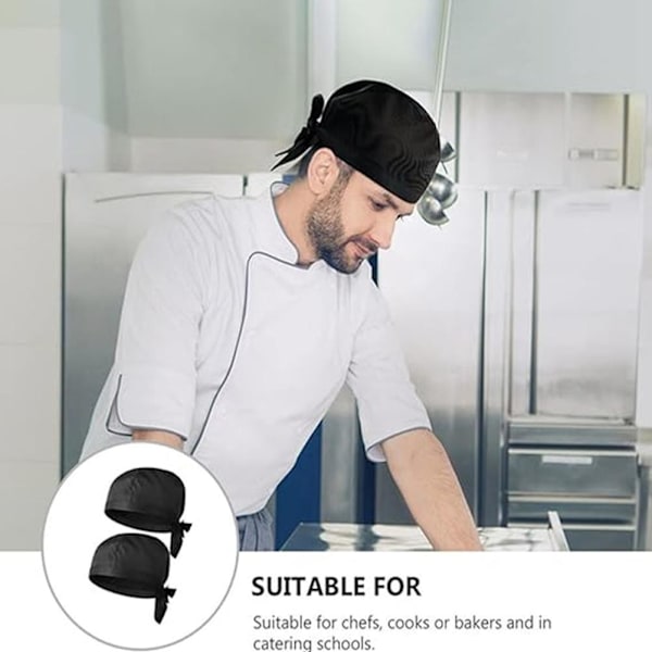 Kock Servitör Hatt Restaurang Kök Bandana Servitörer Restaurang Full Sushi Hatt Pirat Servitriser N5f4 kitchenware pattern 1pcs