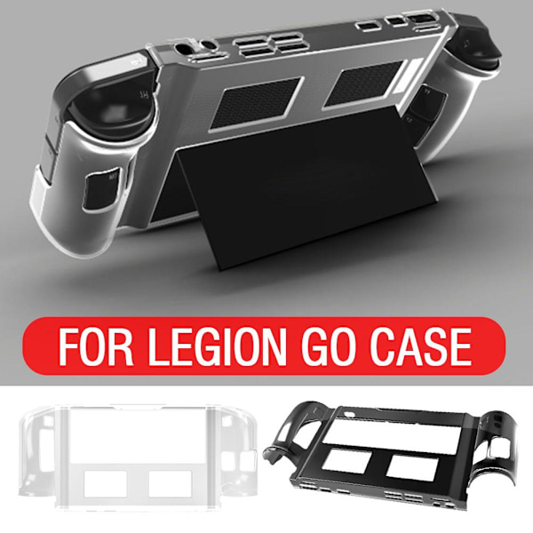 NYTT Handheld TPU-skyddsfodral för Legion Go GX Fast transprent black For legion go