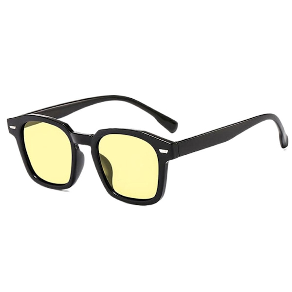 4 Färger Retro Solglasögon Mode Solglasögon För Män Kvinnor Gray One size