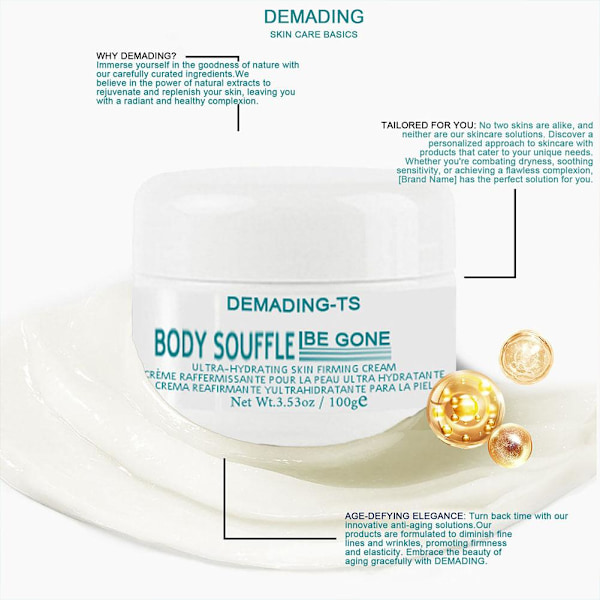 Dermactin-TS Body Souffle 100ml - Torr Åldrande & Krämig Hud 2025