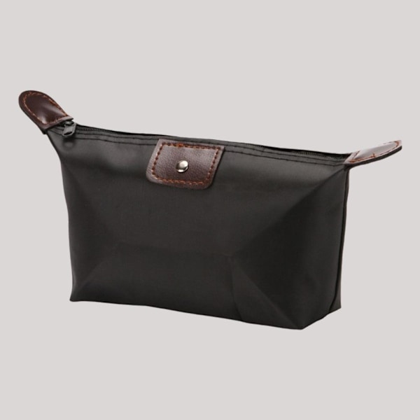 【cod】 Clutchväska Stor Kapacitet Högkvalitativ Socker Smink Portabel Sommar Damväska Liten A8y7 Black One size
