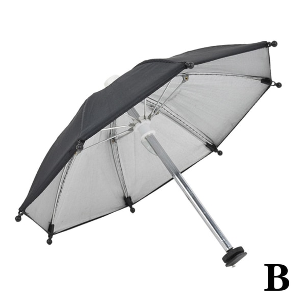 QINXI kameratelefon parasoll, universal justerbar telefon camera umbrella One-size