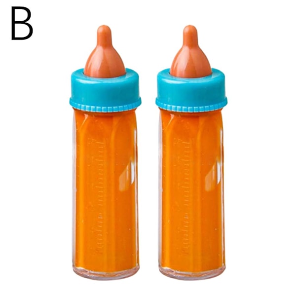 4 st Baby Dockor Matningsflaska Magisk Set Försvinnande Mjölk Prete White 2pcs