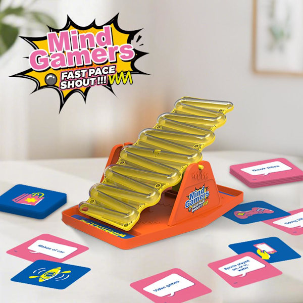Tilt 'n' Shout – Snabbt Familjespel med 144 Unika K