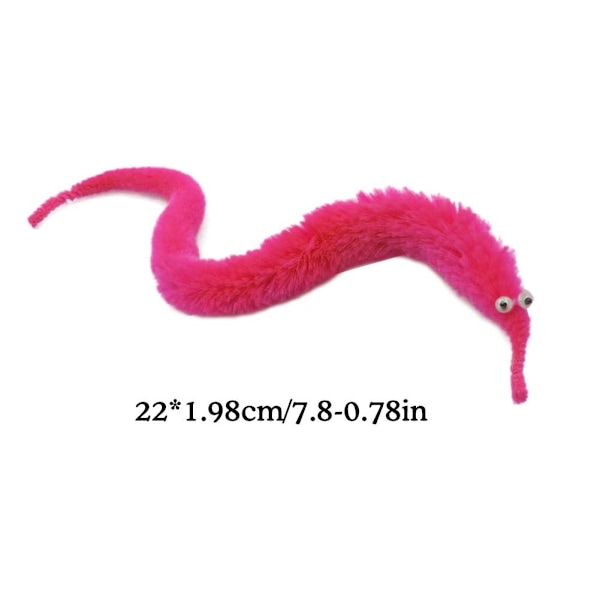 Magisk Mask Twisty Larv Sjöhäst Alv Magisk Rekvisita Svängande och rörlig sjöhäst barnleksak random one-size