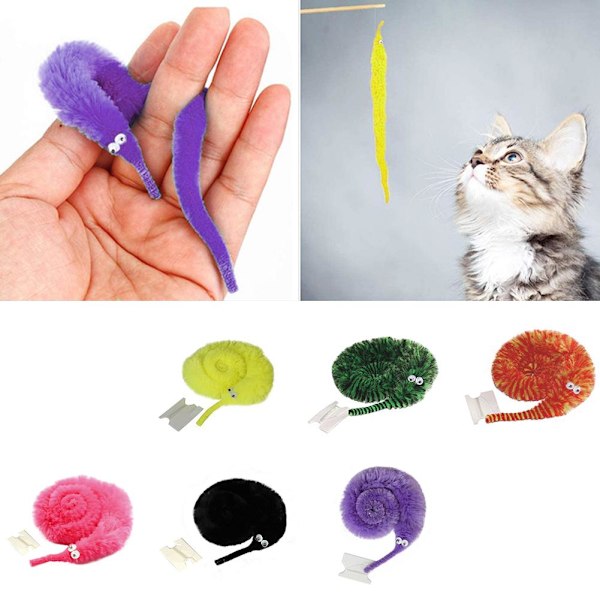 Magisk Mask Twisty Larv Sjöhäst Alv Magisk Rekvisita Svängande och rörlig sjöhäst barnleksak random one-size