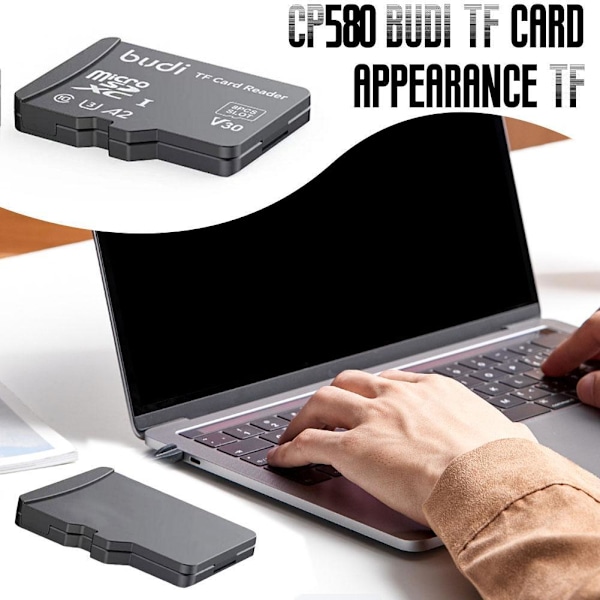 TF-kortläsare USB TYP C och USB-gränssnittsadapter utrustad med Nad N3D1