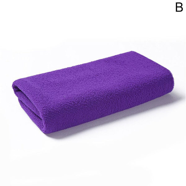 Extra Mikrofiber Lätt Strandhandduk Snabbtorkande Reshandduk purple 35*75cm