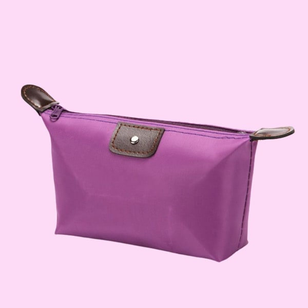 【cod】 Clutchväska Stor Kapacitet Högkvalitativ Socker Smink Portabel Sommar Damväska Liten A8y7 Purple One size