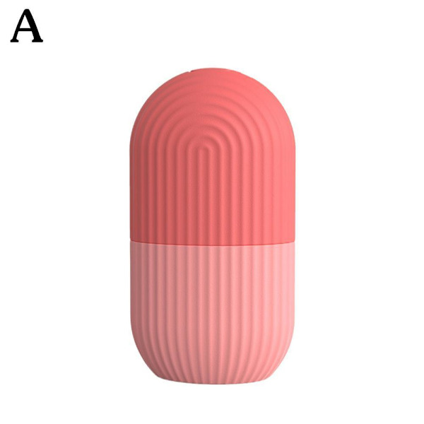 Is Ansiktsroller Silikon Hud Massager Vård Kub Form Boll n,1 Bricka O2X7 purple one-size