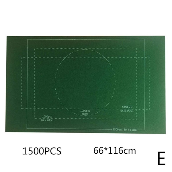 1500/2000 st pussel förvaringsmatta rulla upp svart blå grå G black 2000pcs