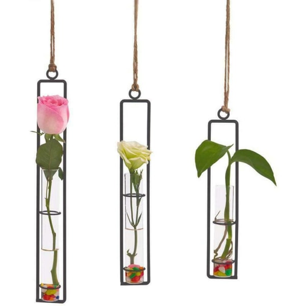 Köp Rund hängande blomma växt kruka vägg vas planteringsjärn konst hem |  Fyndiq