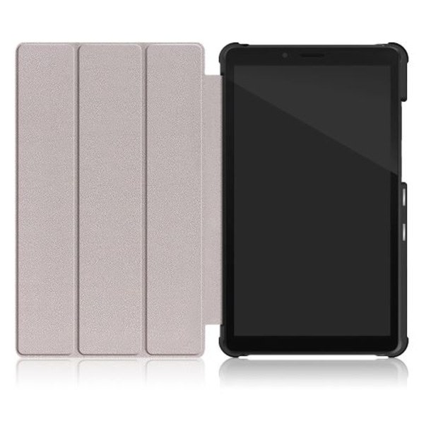 Musta PU-kotelo kolmiosa-telineellä Lenovo Tab M7 TB-7305:lle