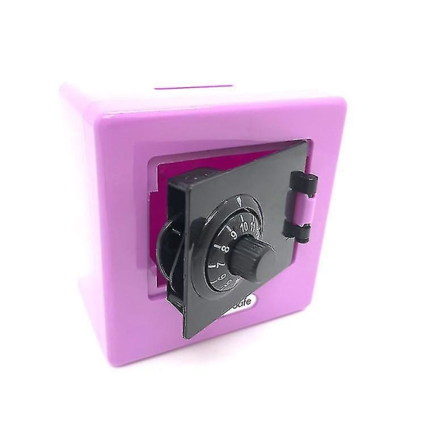 Spargris Mini Safe Formet Lada Spargris Gave (farge: lilla)