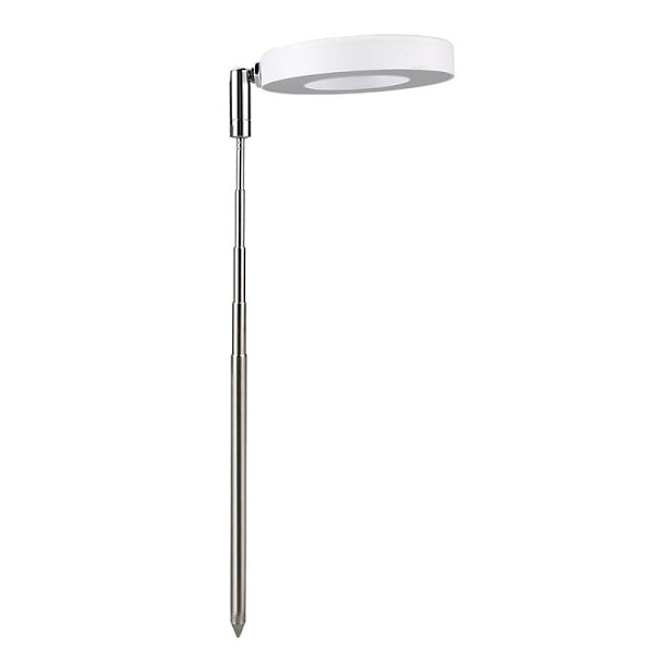 LED teleskopisk växtlampa tillväxtlampa ängelring suckulent rött och blått ljus fullspektrum blomtiming växtbelysning White Angel Ring Desktop 6 inches