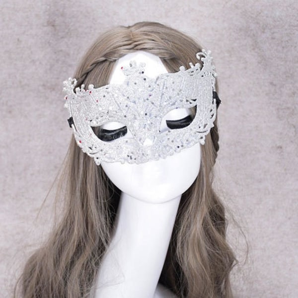 karnevalsmask venetiansk maskeradmask karnevalsfest kostym festivalfest