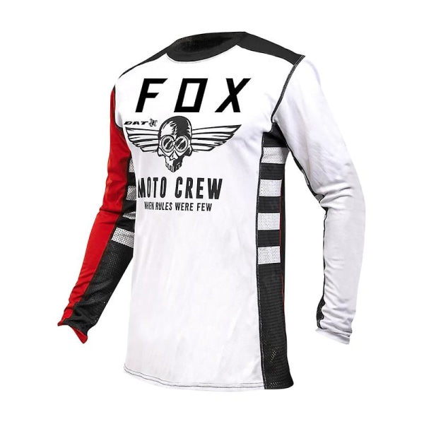 2023 Miesten Motocross-pyöräilypaita Moottoripyörä Downhill Jersey Mtb Bat Fox Hengittävä pyöräilypaita A-s060 XS A-S060