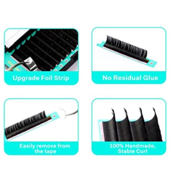 CQBB 0,05D Curl 8-15 mm vippeextensions leverer individuelle vipper_max