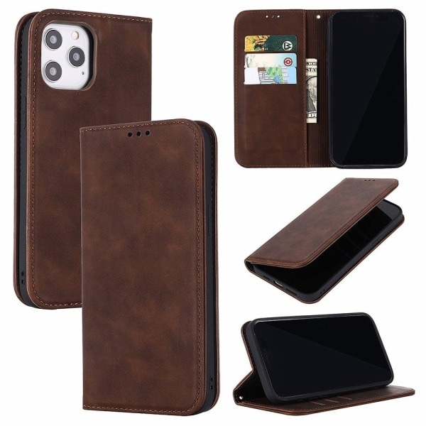 TG iPhone 12 Pro Max - Praktisk og Stilfuld Wallet Case Sort