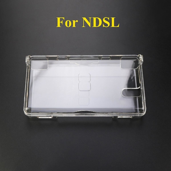 Yuxi Transparent Crystal Case Klar Hård Skal för Nintend DSL NDS Lite NDSL för DSi NDSi Konsol & Pekskärmspenna för NDSL