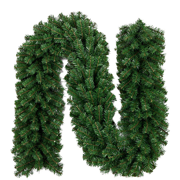 Joulusimulaatio rottinki koristeet mäntyneulot salattu joulukuusi garland rottinki rengas riipus joulu kohtausta asettelu 40cm bare ring