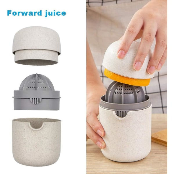 Manuel Citruspresser Apelsin Håndpressemaskine Citrus Juicer
