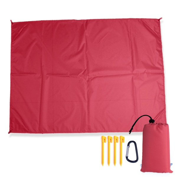 Sandtæt vandtæt let campingtarp, foldbar og let