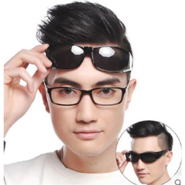 Clip-on solbriller - sort