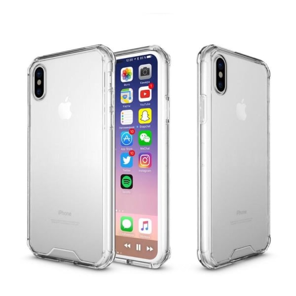 TG NYHET! Hybriddeksel fra FLOVEME for iPhone XR Rosa