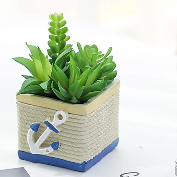 Simulerad saftig bonsai kreativt ornament konstgjord