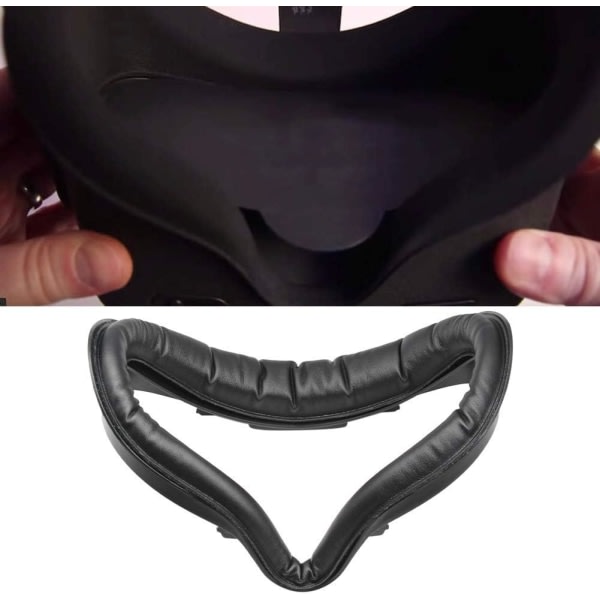 Galaxy VR Face Interface Support og PU Leather Foam Face Cove-R Ersättningsdyna til Oculu-S Quest Ersättninger VR Face Pad