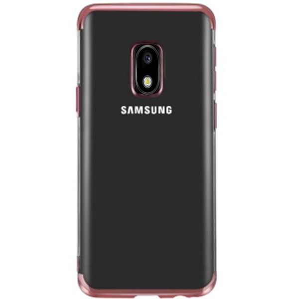 TG Samsung Galaxy J5 2017 - Elegant Tunt Silikonskal Floveme Röd