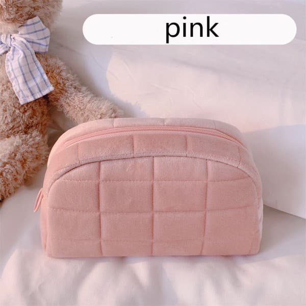 Kosmetik Opbevaringspose Pels Makeup Taske PINK