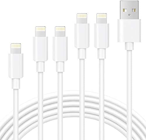 5 kpl 1m iPhone-laturikaapelia 3 st 2 m