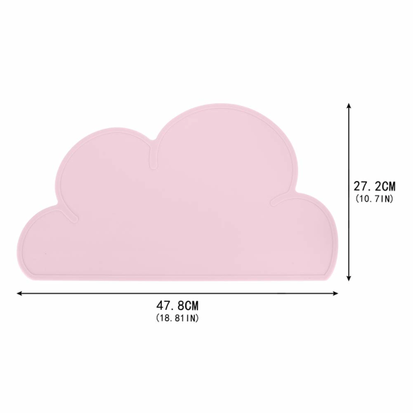 2 stk. Barnebordstabletter, Skyform bordstablett, silikon vanntett